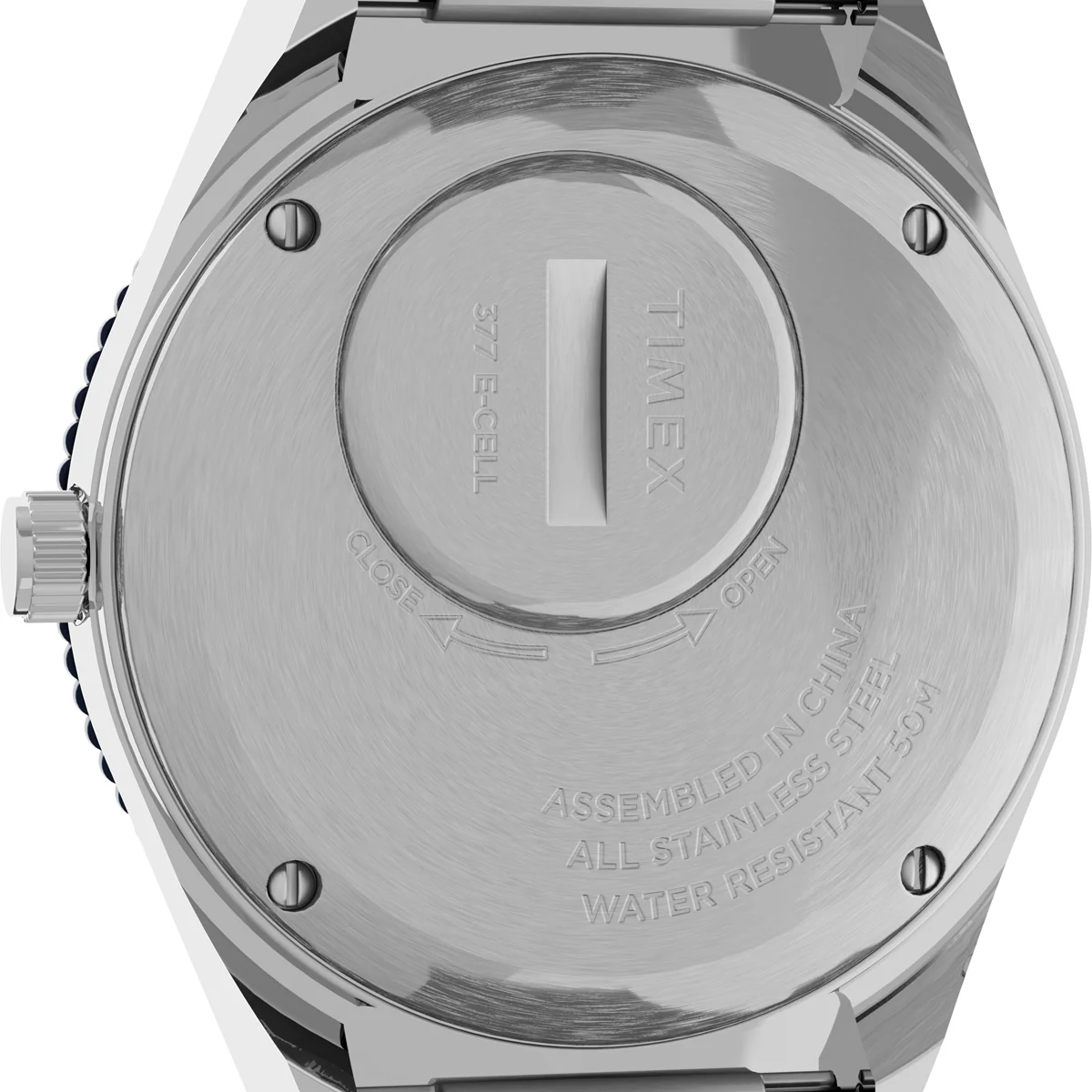 Q Timex 3 Hands Women's Analog Blue Dial Coloured Quartz Watch, Round Dial with 36 mm Case width - TW2U95500UJ - Image 5
