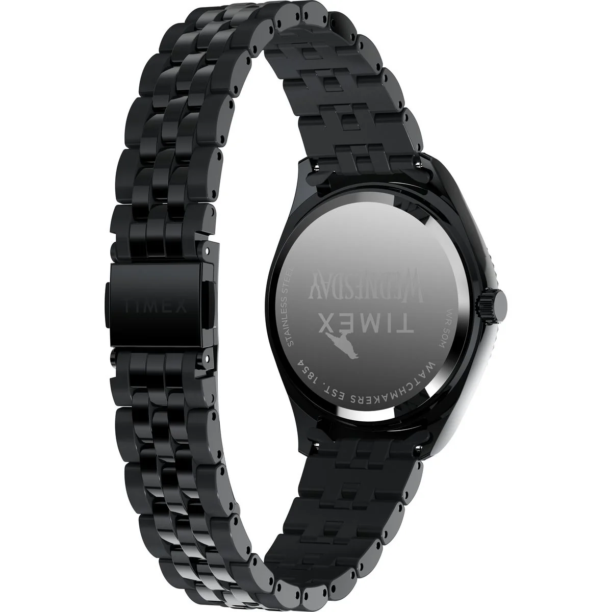 Timex x Wednesday Timex Legacy 36mm Stainless Steel Bracelet Watch - TW2Y19600X6 - Image 2