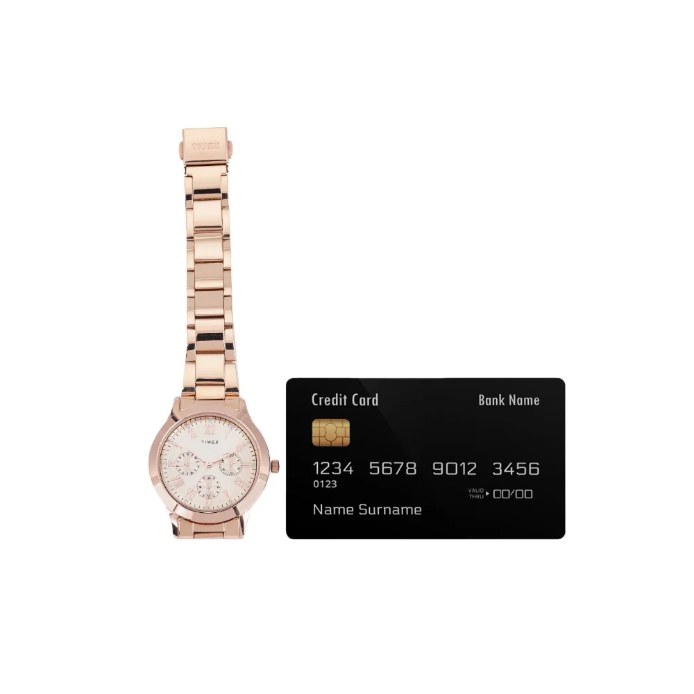 Timex Fashion Women's Rose Gold Dial Round Case Multifunction Function Watch -TW000Q810 - Image 11