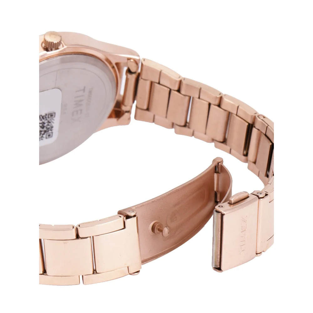 Timex Fashion Women's Rose Gold Dial Round Case Multifunction Function Watch -TW000Q810 - Image 17