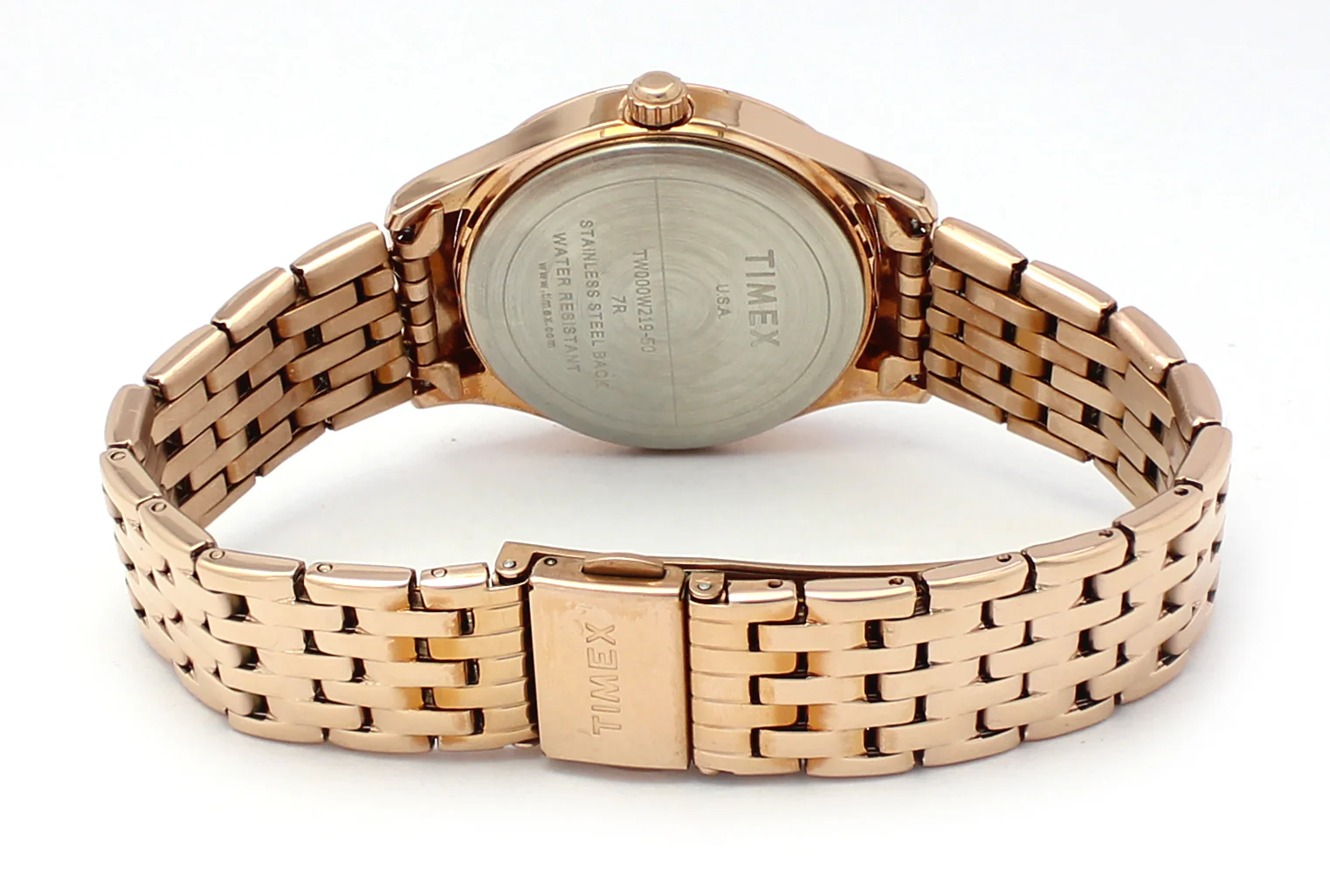Timex Fashion Women's Blue Dial Round Case Multifunction Function Watch -TW000W219 - Image 2