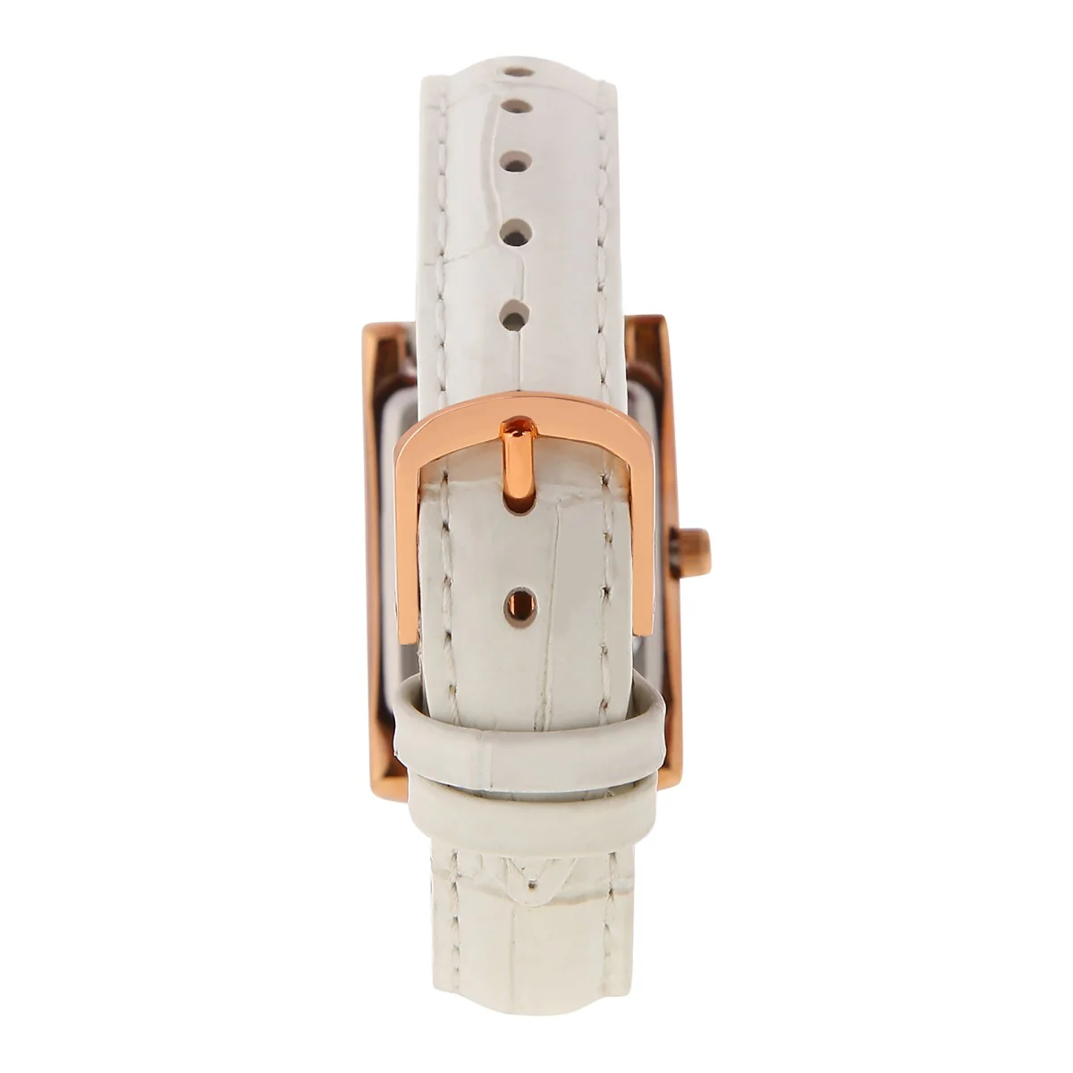 Timex Fashion Women's Silver Dial Rectangle Case 3 Hands Function Watch -TW000Y701 - Image 5