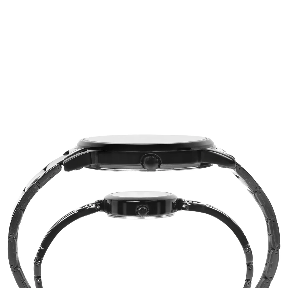 Timex Classics Pairs Black Dial Round Case Day Date/3 Hands Function Watch -TW00PR264 - Image 5