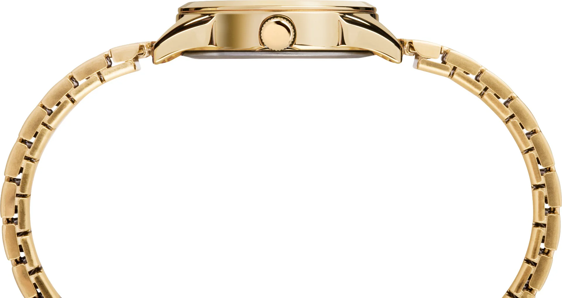 Timex Main Street Women's Quartz Analog Gold-Tone Dial Round Case Stainless-Steel-Expansion-Band Function Watch -TW2R48500 - Image 2