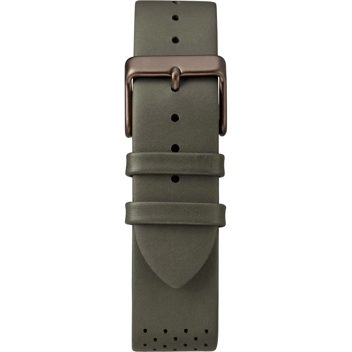 Timex Essential Collection Men's Quartz Analog Gray Dial Round Case Leather-Strap Function Watch -TW2R97800 - Image 7