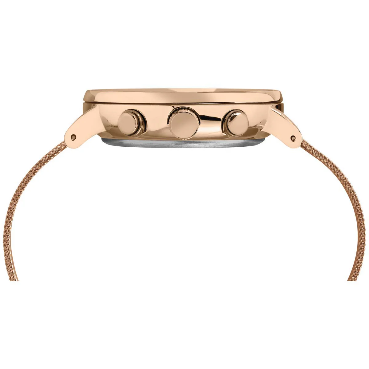 Timex Essential Collection Men's Quartz Analog Rose Gold-Tone Dial Round Case Adjustable-Stainless-Steel-Bracelet Function Watch -TW2T37200 - Image 5