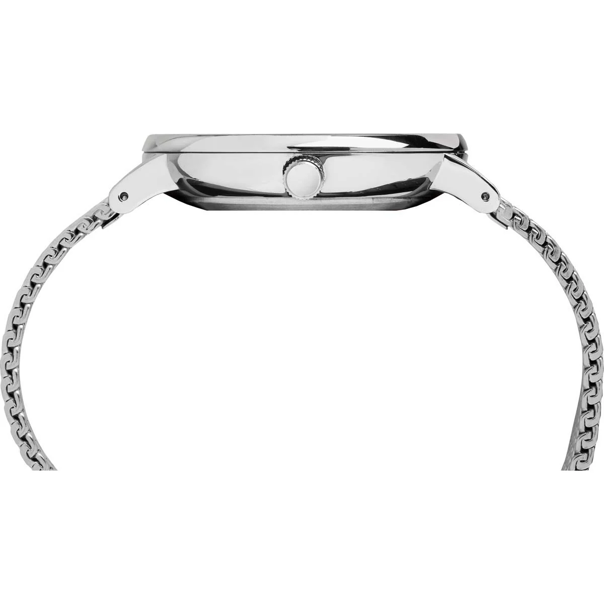 Timex Essential Collection Men's Quartz Analog Silver-Tone Dial Round Case Adjustable-Stainless-Steel-Bracelet Function Watch -TW2T37500 - Image 2