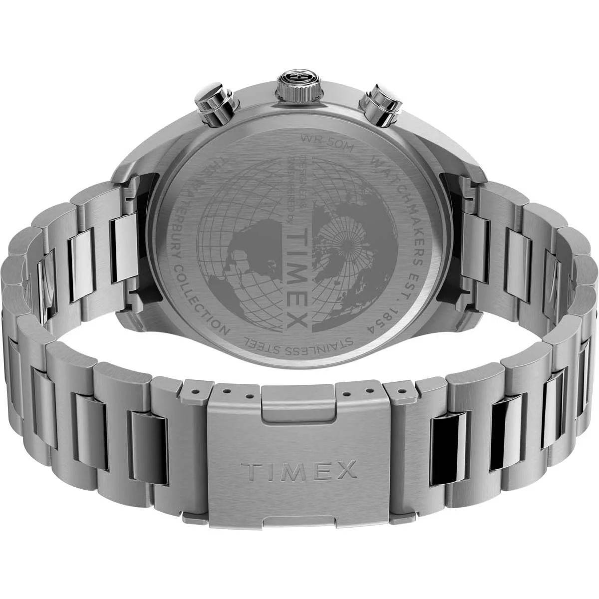 Timex Heritage Collection Men's Quartz Analog Stainless Steel Dial Round Case Stainless-Steel Function  Watch -TW2T70400 - Image 8