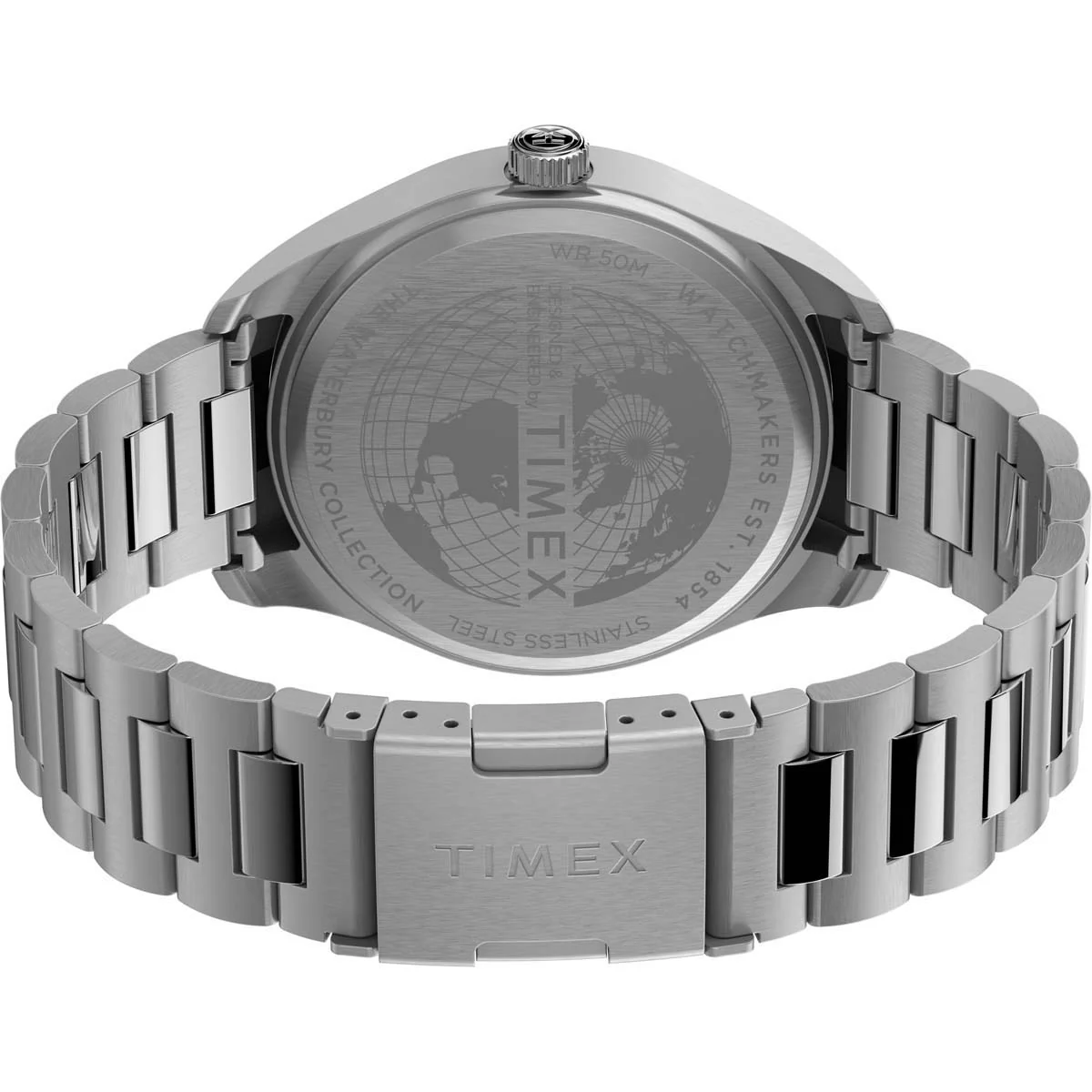 Timex Heritage Collection Men's Quartz Analog Stainless Steel Dial Round Case Stainless-Steel Function  Watch -TW2T70800 - Image 8
