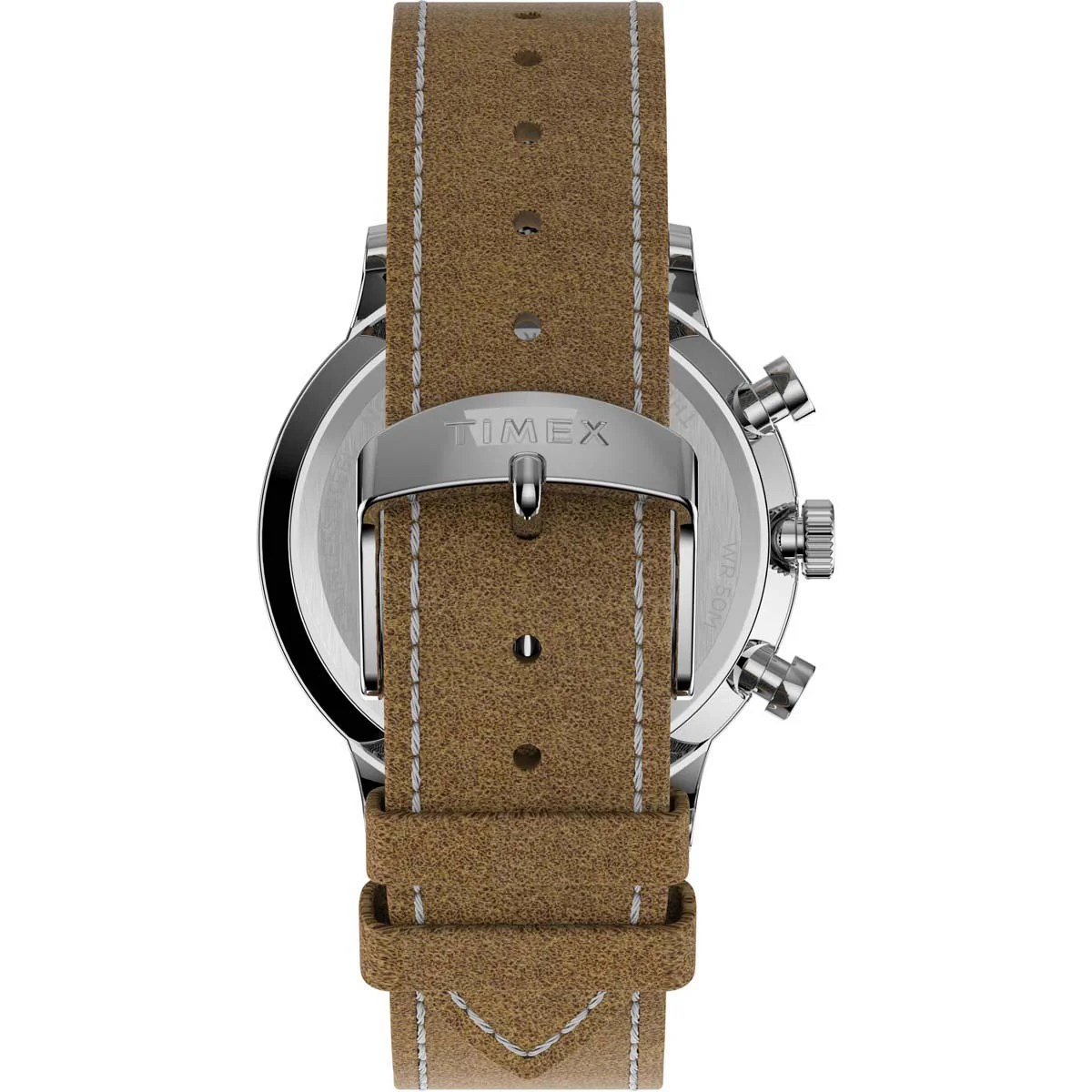 Timex Multifunctonal Men's Analog Silver Dial Coloured Quartz Watch, Round Dial with 40 mm Case width - TW2T71200UJ - Image 3
