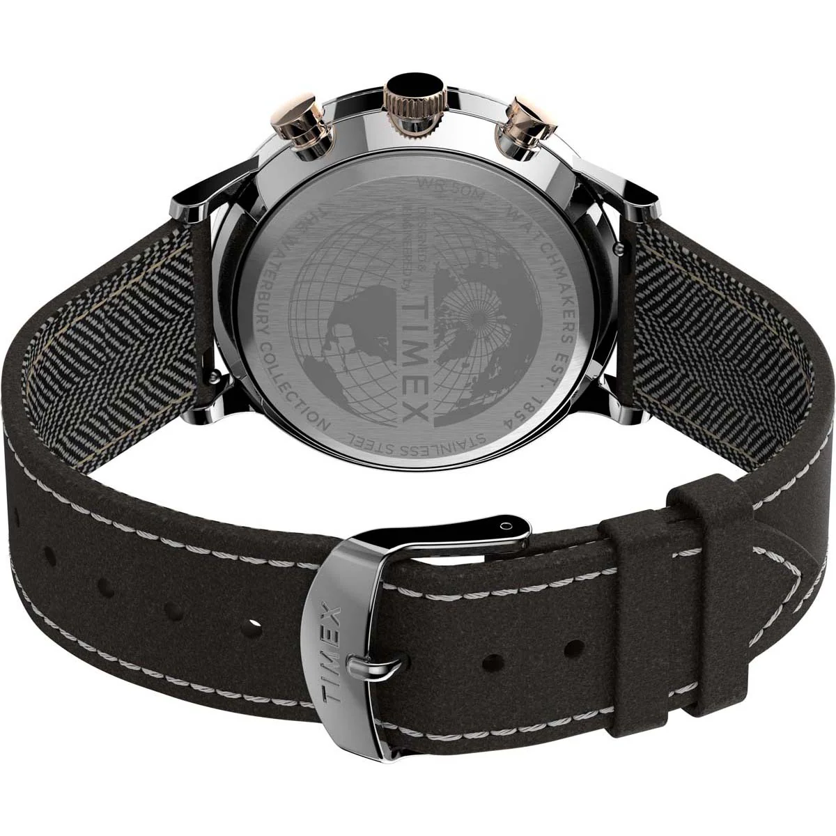 Timex Heritage Collection Men's Quartz Analog Stainless Steel Dial Round Case Stainless-Steel Function  Watch -TW2T71500UJ - Image 8