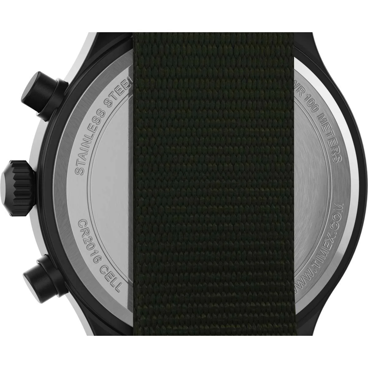 Timex Expedition Men's Quartz Analog Black Dial Round Case Fabric-Double-Layer-Slip-Thru-Strap Function Watch -TW2T72800 - Image 10