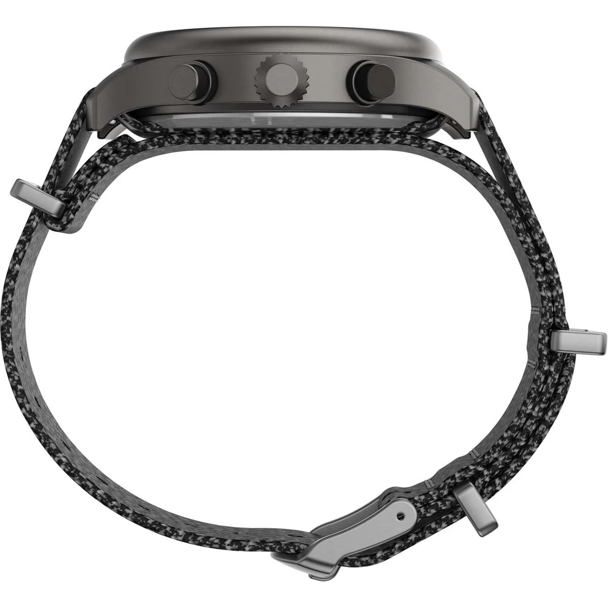 Timex Expedition Men's Quartz Analog Gray Dial Round Case Fabric-Double-Layer-Slip-Thru-Strap Function Watch -TW2T72900 - Image 2