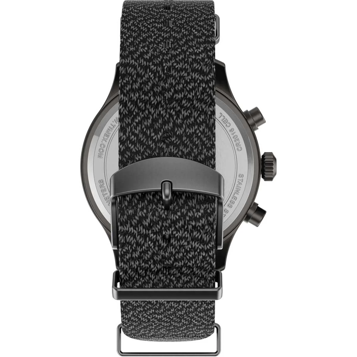 Timex Expedition Men's Quartz Analog Gray Dial Round Case Fabric-Double-Layer-Slip-Thru-Strap Function Watch -TW2T72900 - Image 3