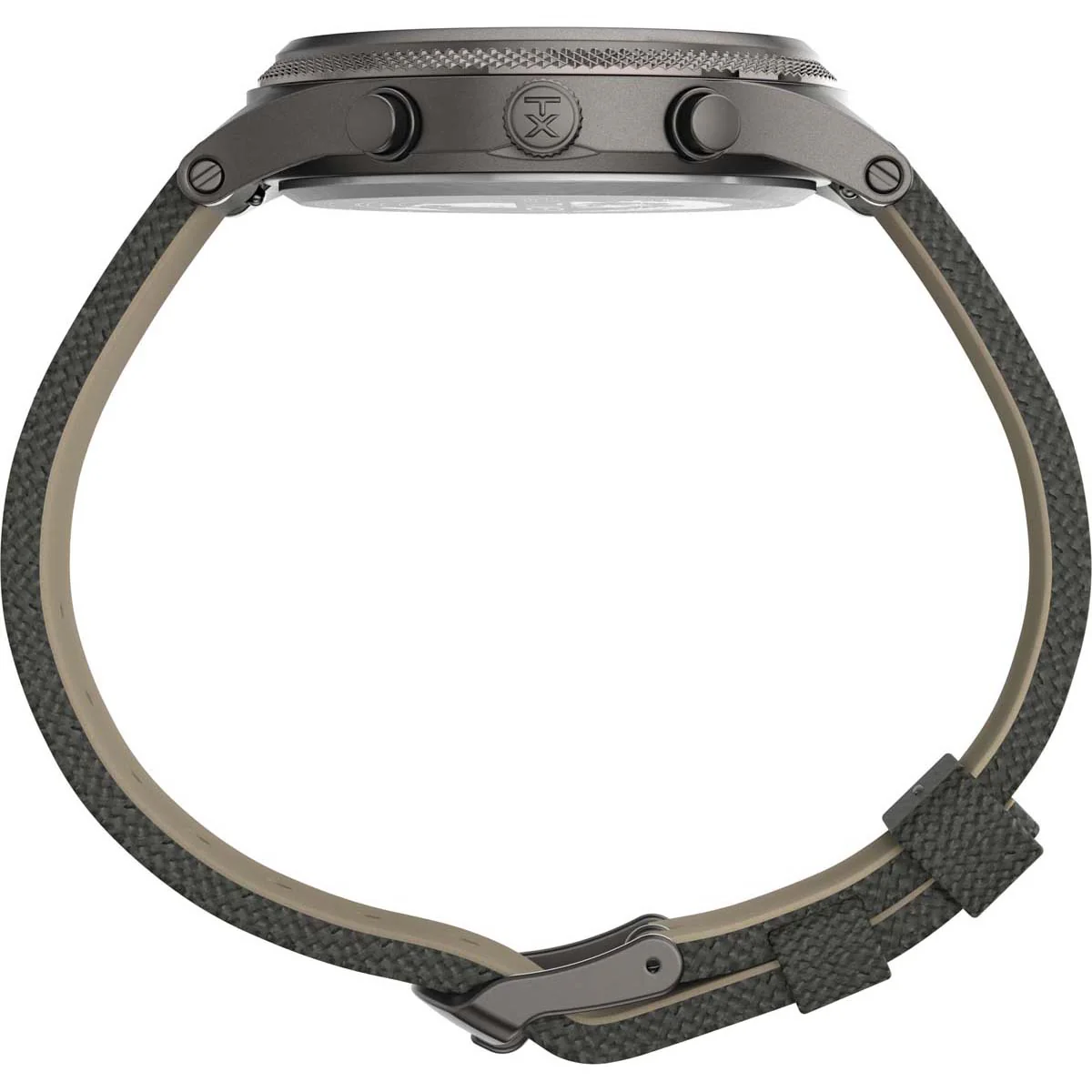 Timex Military Men's Quartz Analog Silver-Tone Dial Round Case Fabric-Strap Function Watch -TW2T75700 - Image 6