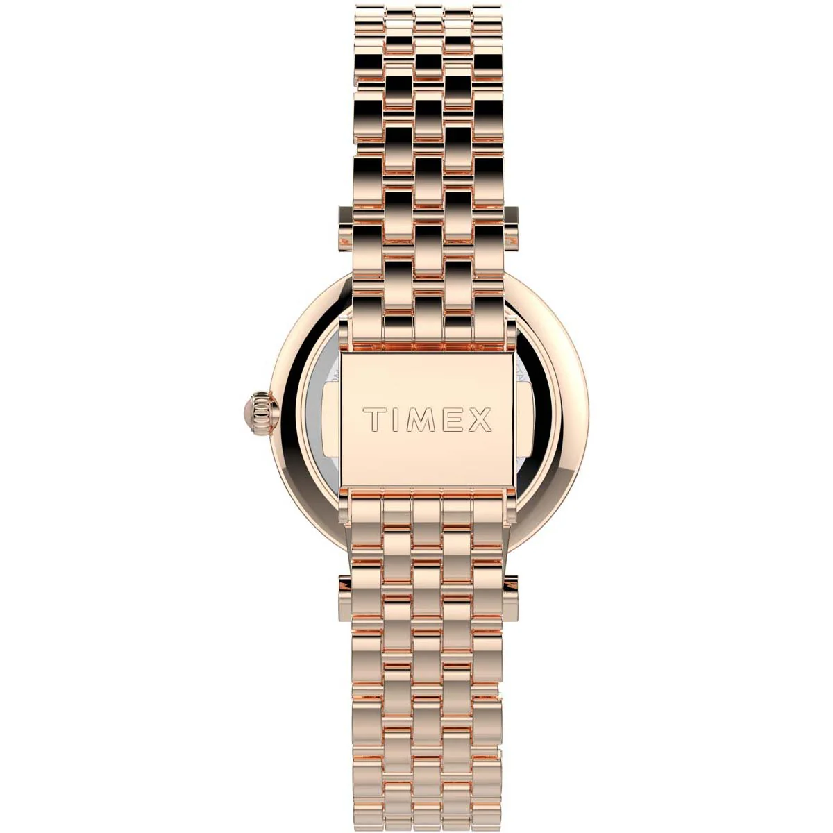 Timex Global Women's Rose Gold-Tone Dial  Case Stainless-Steel Function Watch -TW2T78800 - Image 3