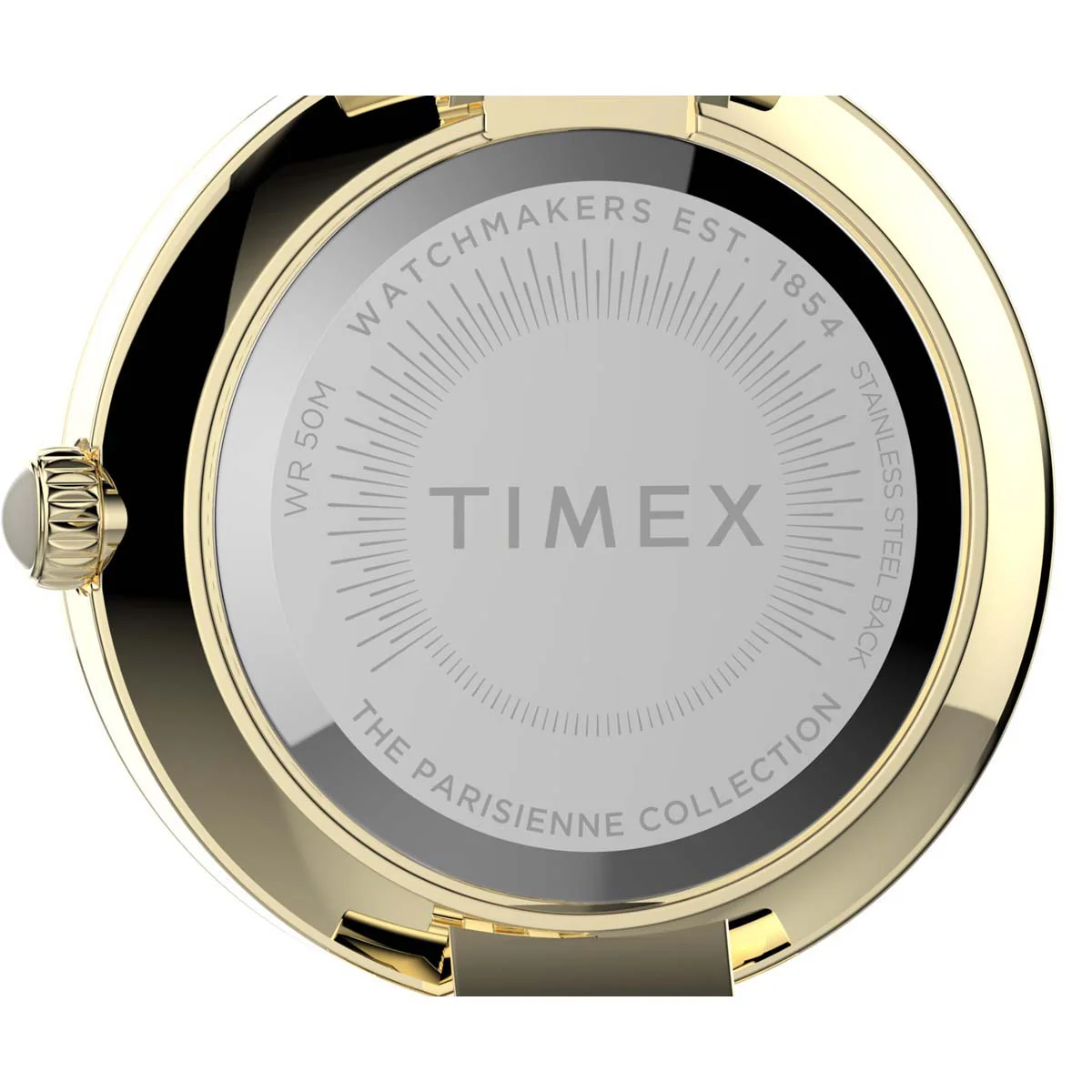 Timex Global Women's Gold-Tone Dial  Case Stainless-Steel Function Watch -TW2T78900 - Image 10
