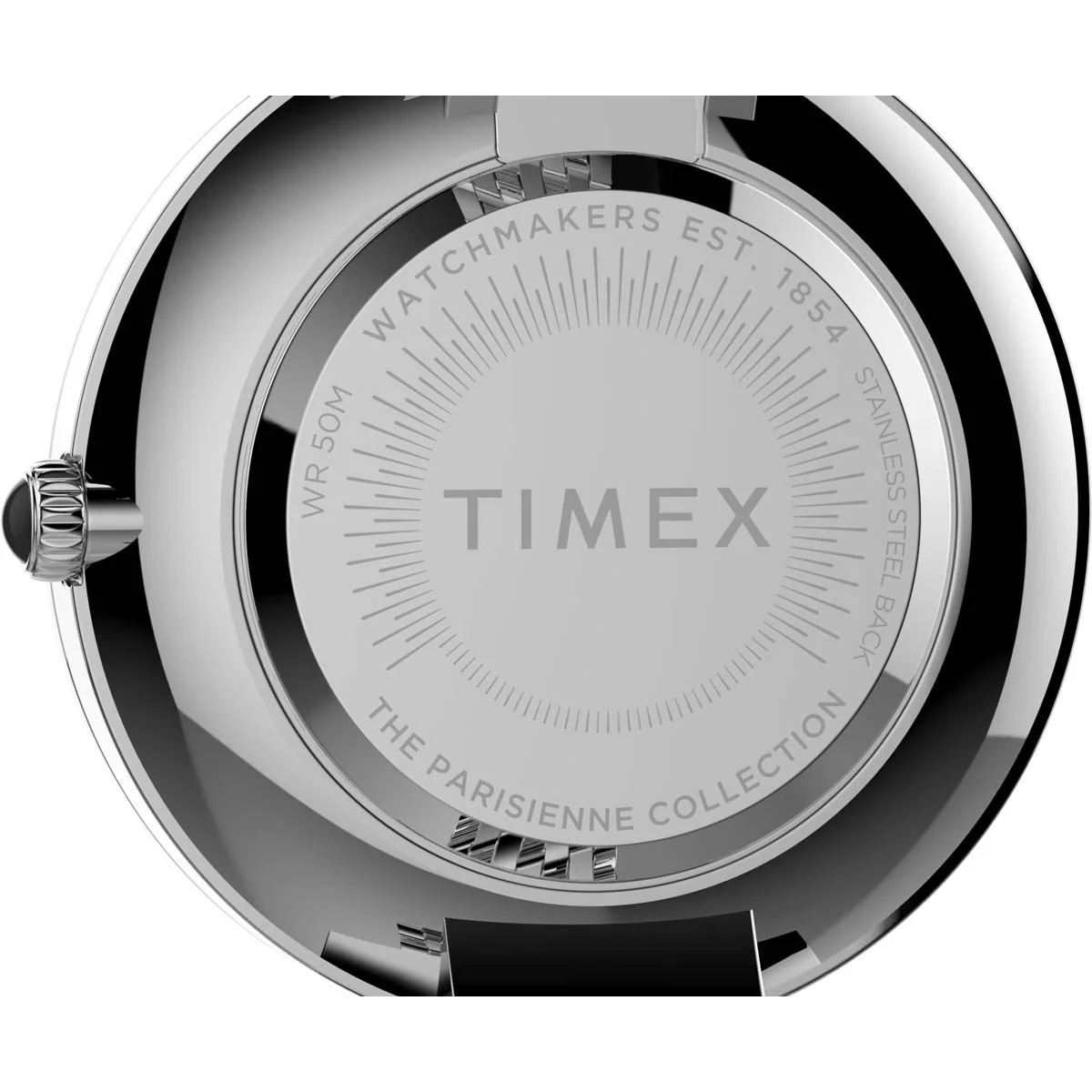 Timex City Collection Women's Quartz Analog Silver-Tone Dial Round Case Stainless-Steel Function  Watch -TW2T79300 - Image 5