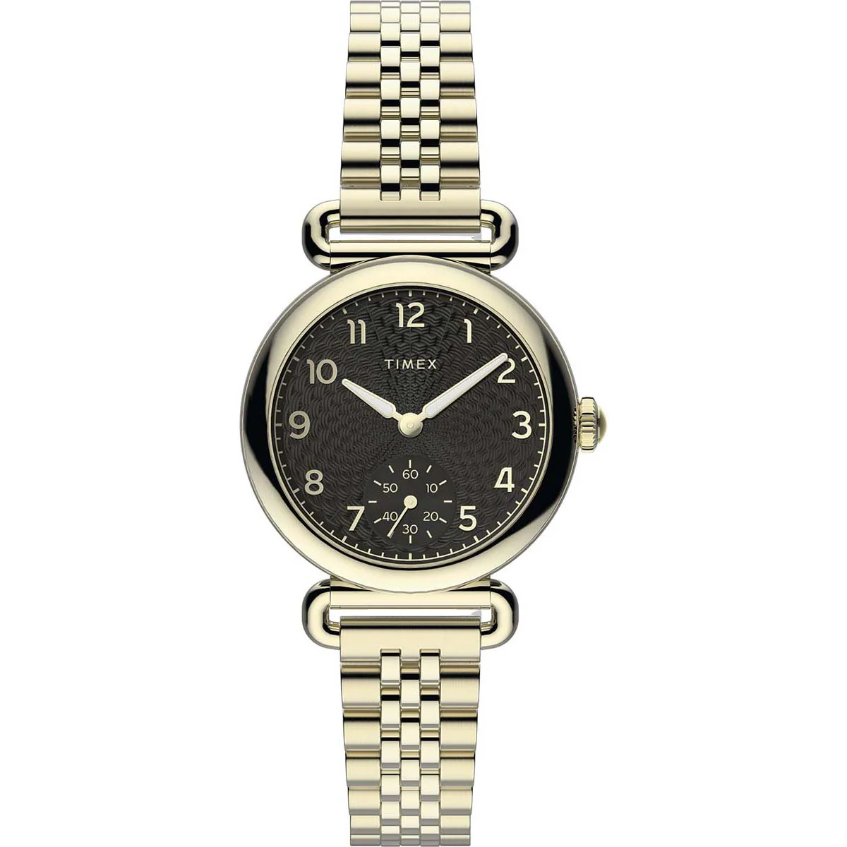 Timex Heritage Collection Women's Quartz Analog Gold-Tone Dial Round Case Stainless-Steel Function  Watch -TW2T88700 - Image 2