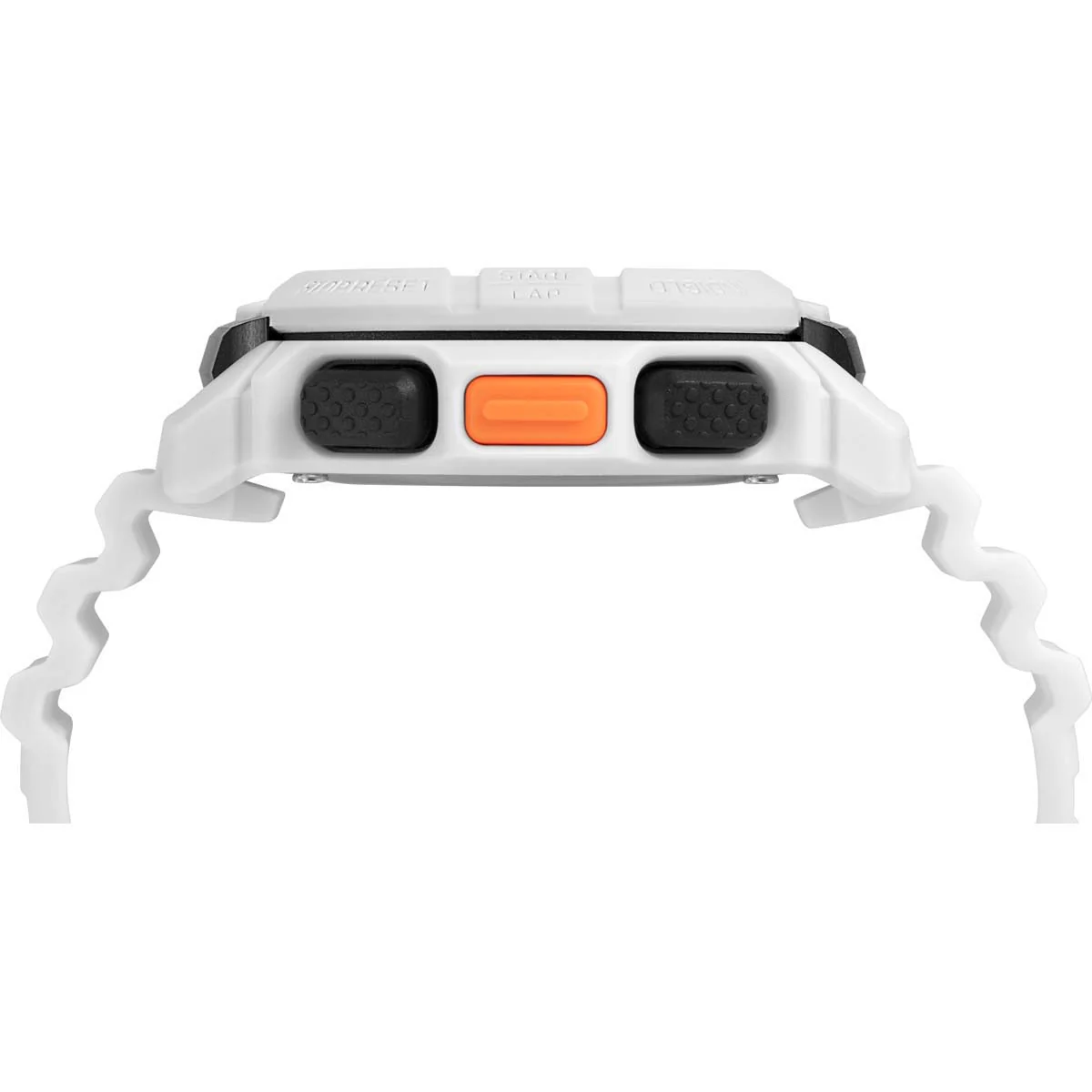 Timex Digital Men's Quartz Analog White Dial Square Case Shock-Resistant-Watch Function Watch -TW5M26400 - Image 2