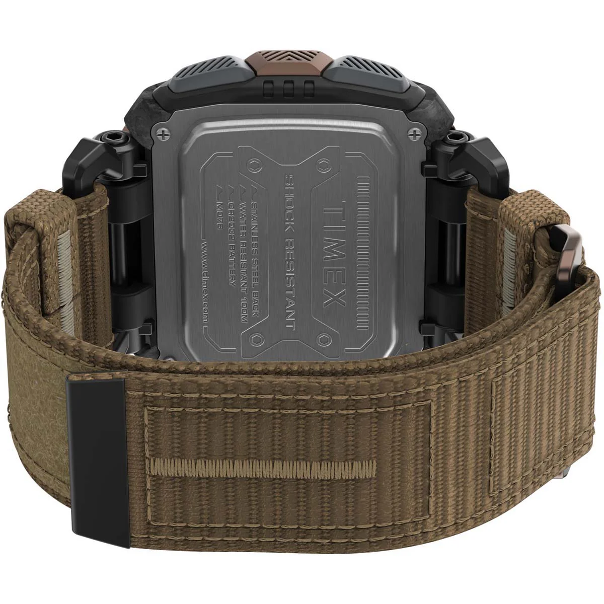 Timex Digital Men's Digital Quartz Black Dial Round Case Shock-Resistant-Watch Function Watch -TW5M28600 - Image 8