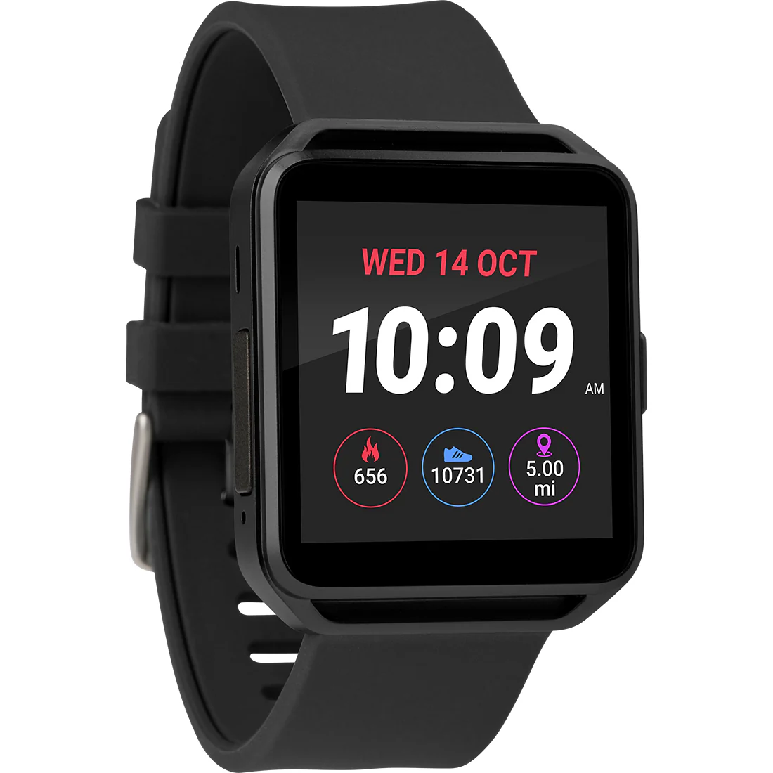 Timex Helix Unisex Tech Digital Dial Rectangle Case iConnect - Smartwatch Function Watch -TW5M31200 - Image 4