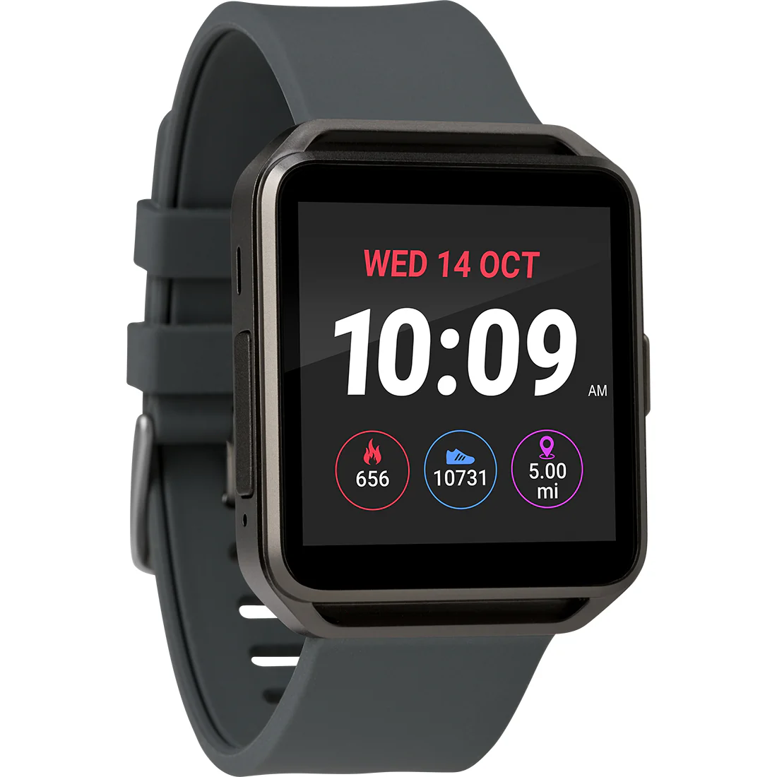 Timex Helix Unisex Tech Digital Dial Rectangle Case iConnect - Smartwatch Function Watch -TW5M31300 - Image 4