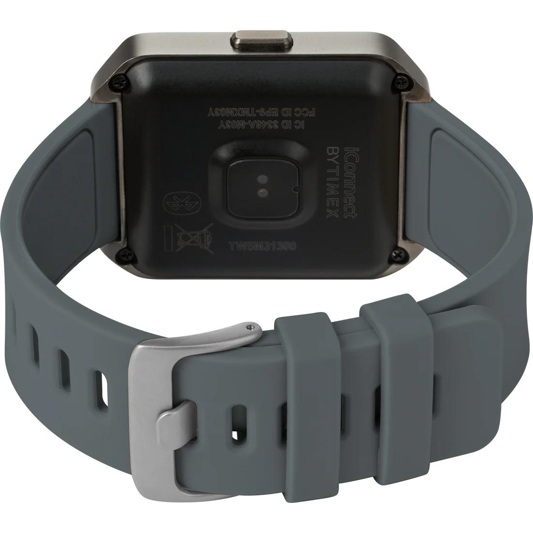 Timex Helix Unisex Tech Digital Dial Rectangle Case iConnect - Smartwatch Function Watch -TW5M31300 - Image 5