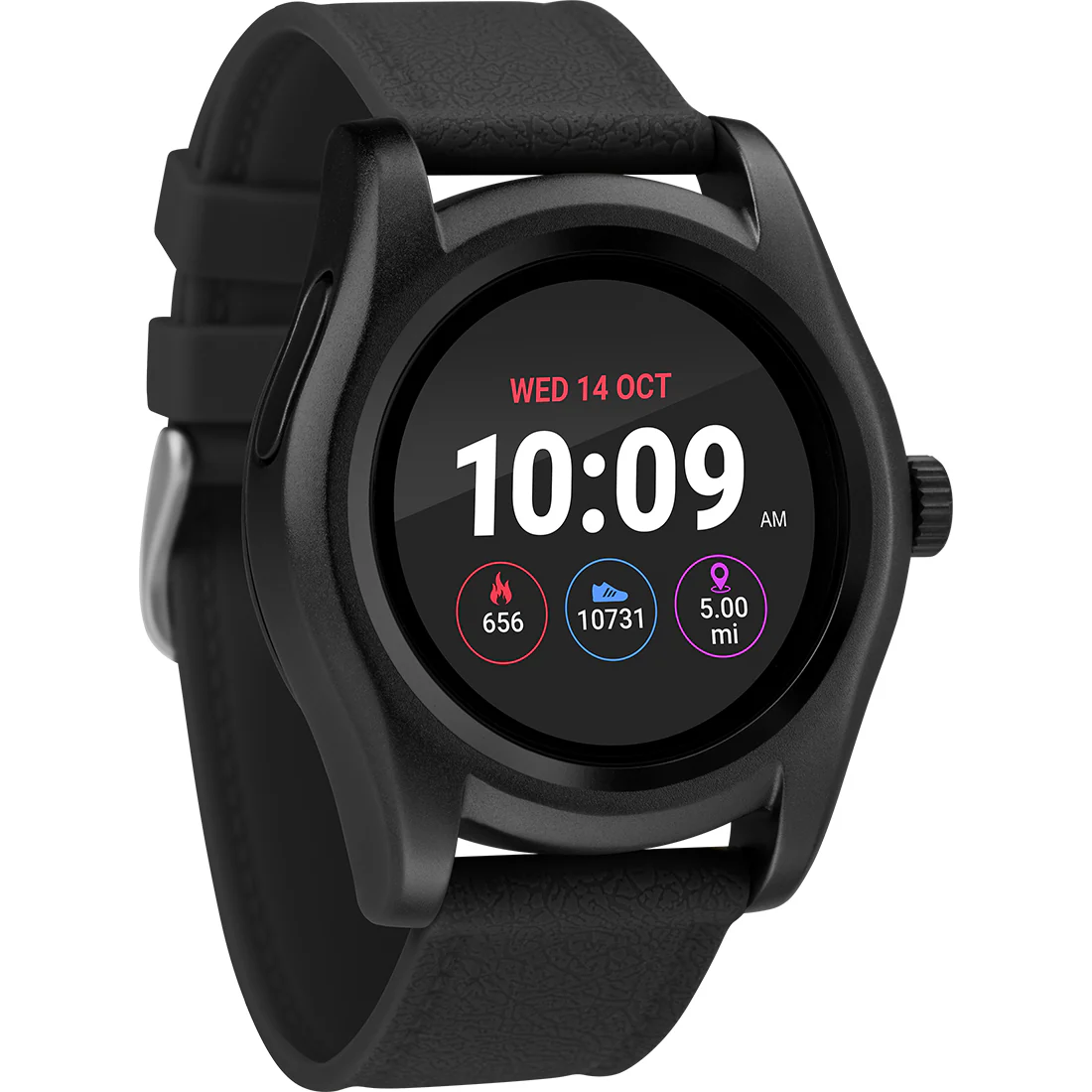 Timex Helix Unisex Tech Digital Dial Round Case iConnect - Smartwatch Function Watch -TW5M31500 - Image 2