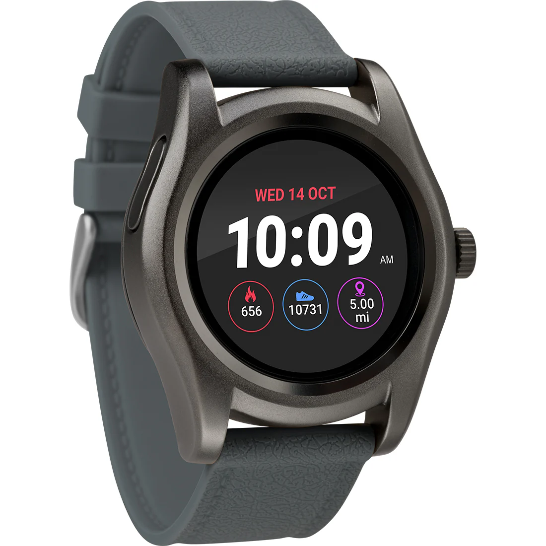 Timex Helix Unisex Tech Digital Dial Round Case iConnect - Smartwatch Function Watch -TW5M31600 - Image 2