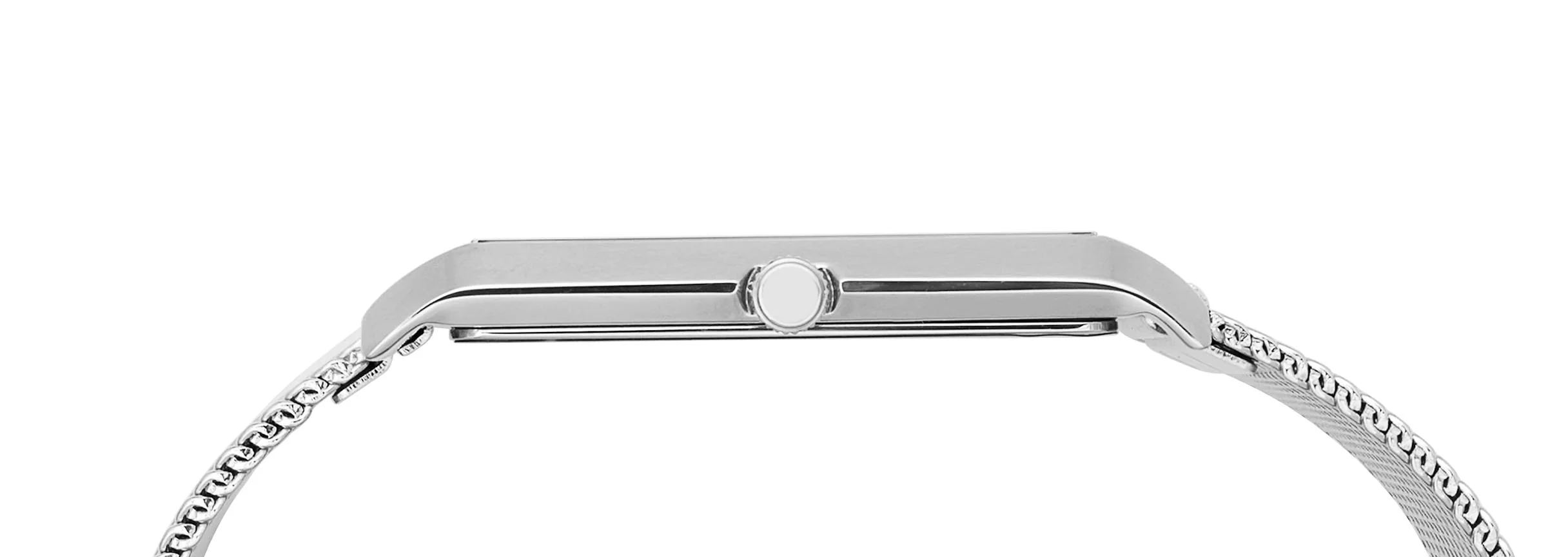 Timex Empera Men's Silver Dial Rectangle Case 2 Hands Function Watch -TWEG17310 - Image 2