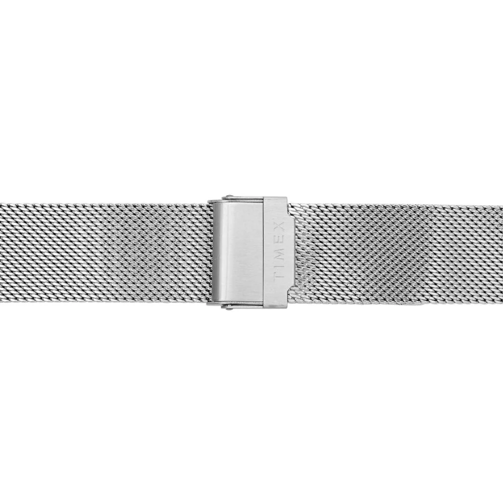 Timex Empera Men's Silver Dial Round Case 2 Hands Function Watch -TWEG17410 - Image 3