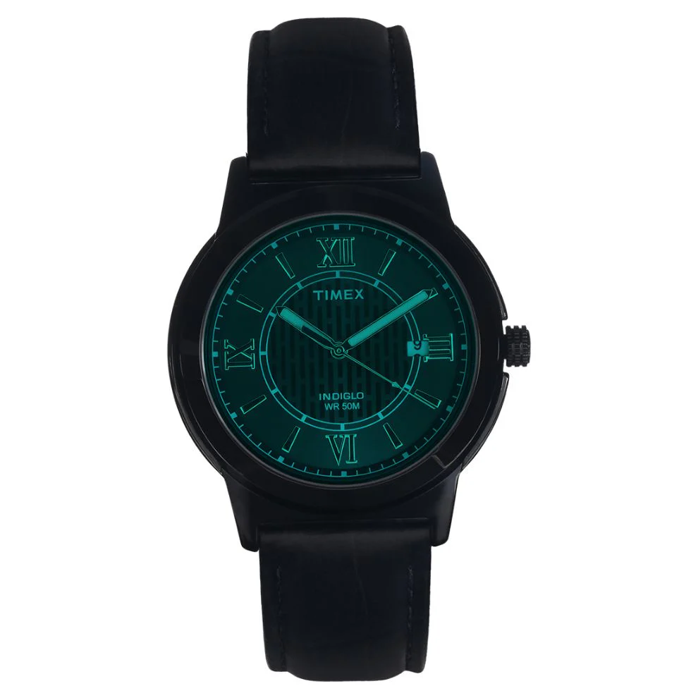 Timex Fashion Men's Black Dial Round Case Date Function Watch -TWEG18004 - Image 7