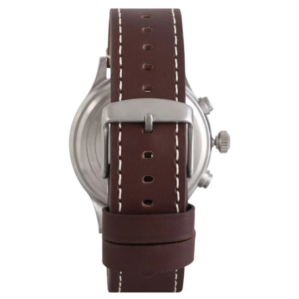Timex Fashion Men's Beige Dial Round Case Chronograph Function Watch -TWEG18200 - Image 6