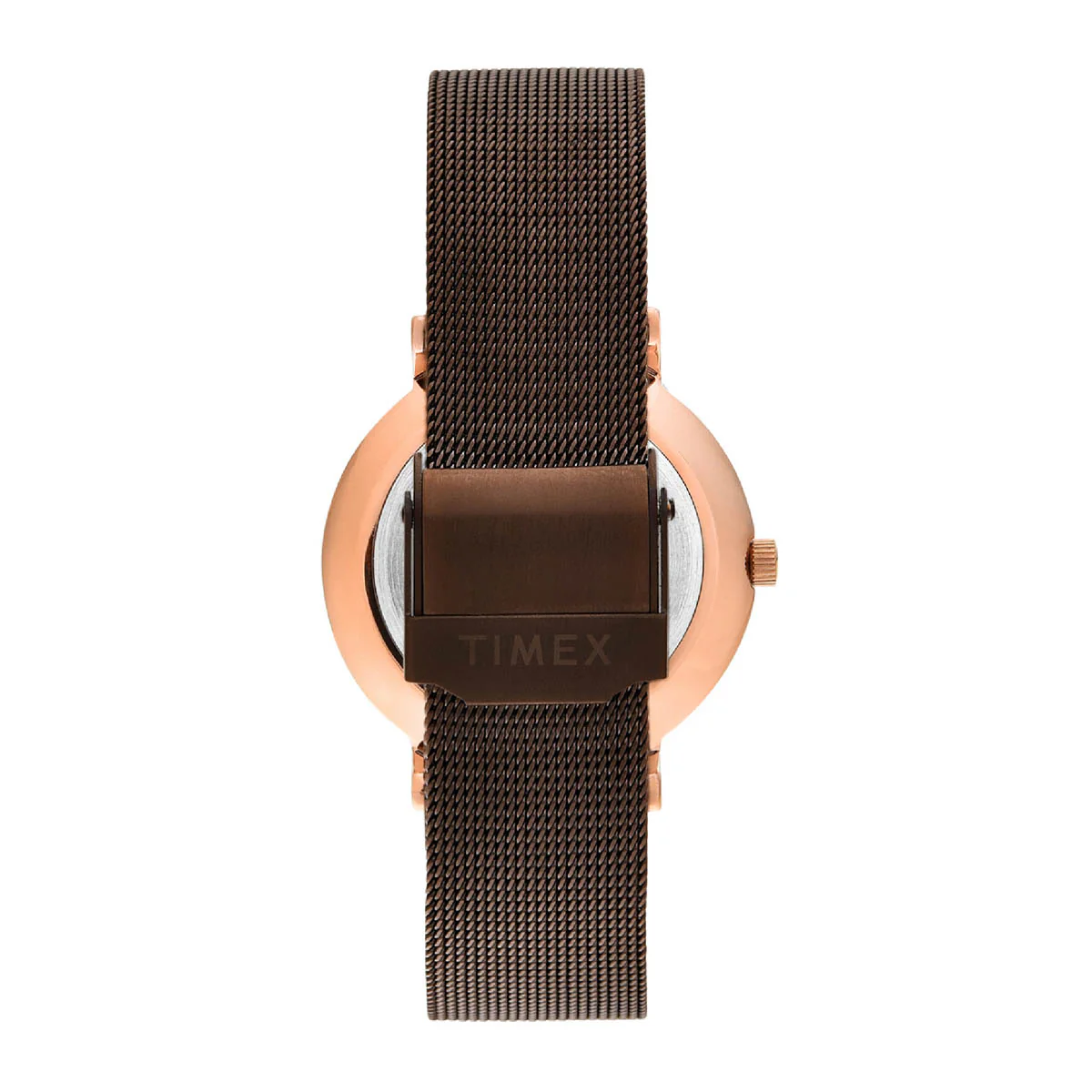 Timex Fashion Women's Brown Dial Round Case 3 Hands Function Watch -TWEL129SMU03 - Image 2