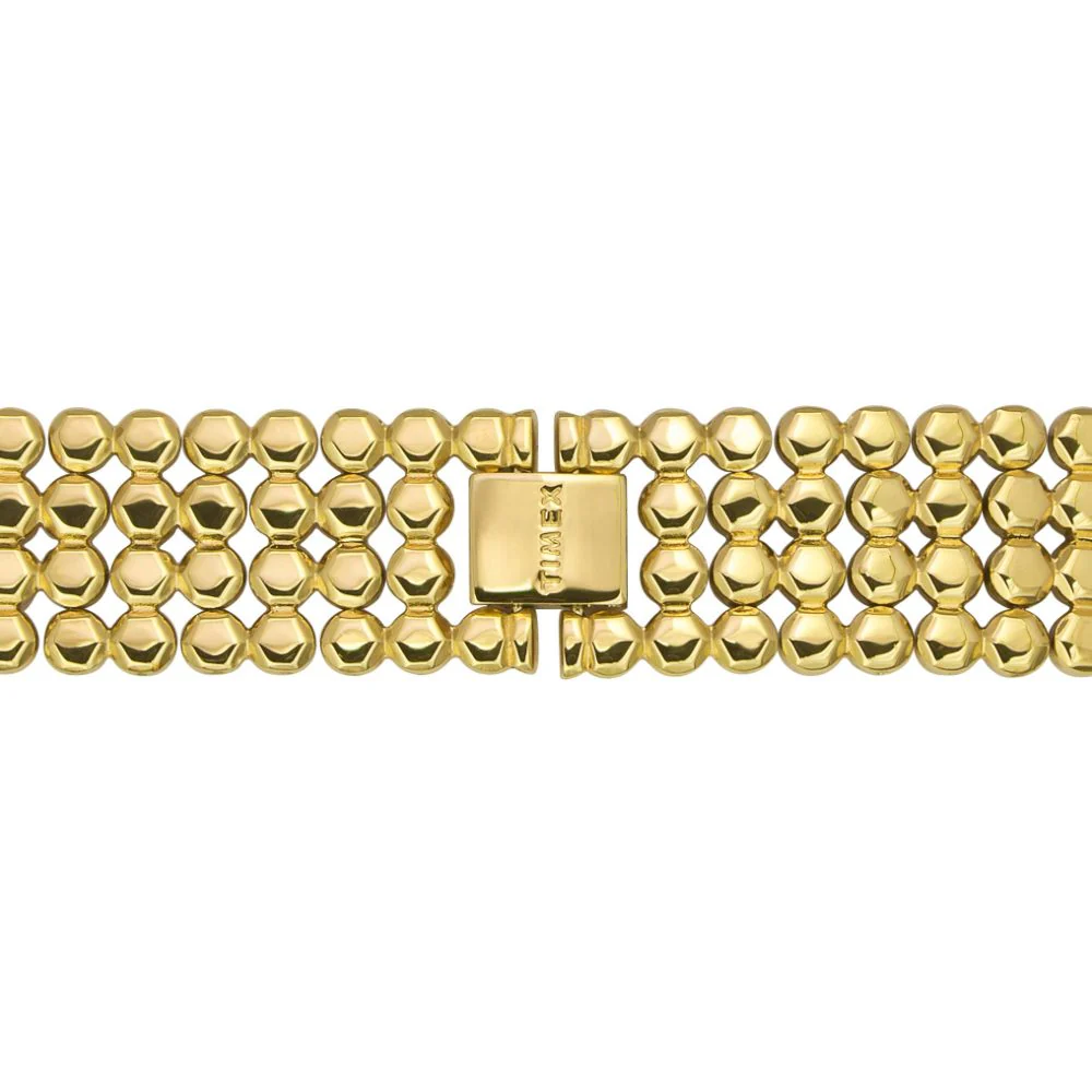 Timex Fria Women Champagne Round Analog Watch - TWEL13905 - Image 3