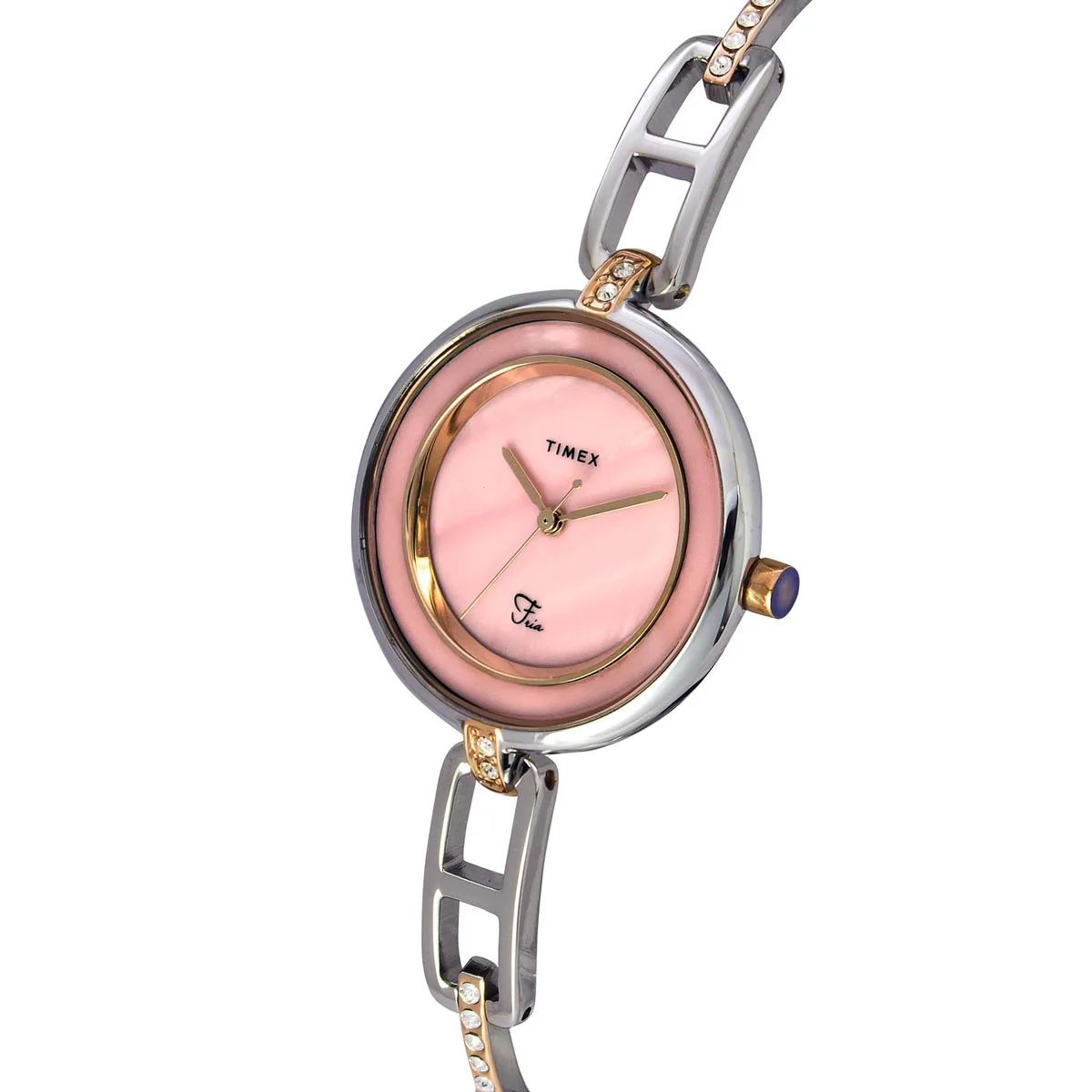 Timex Fria Women Pink Round Analog Watch - TWEL15403 - Image 2