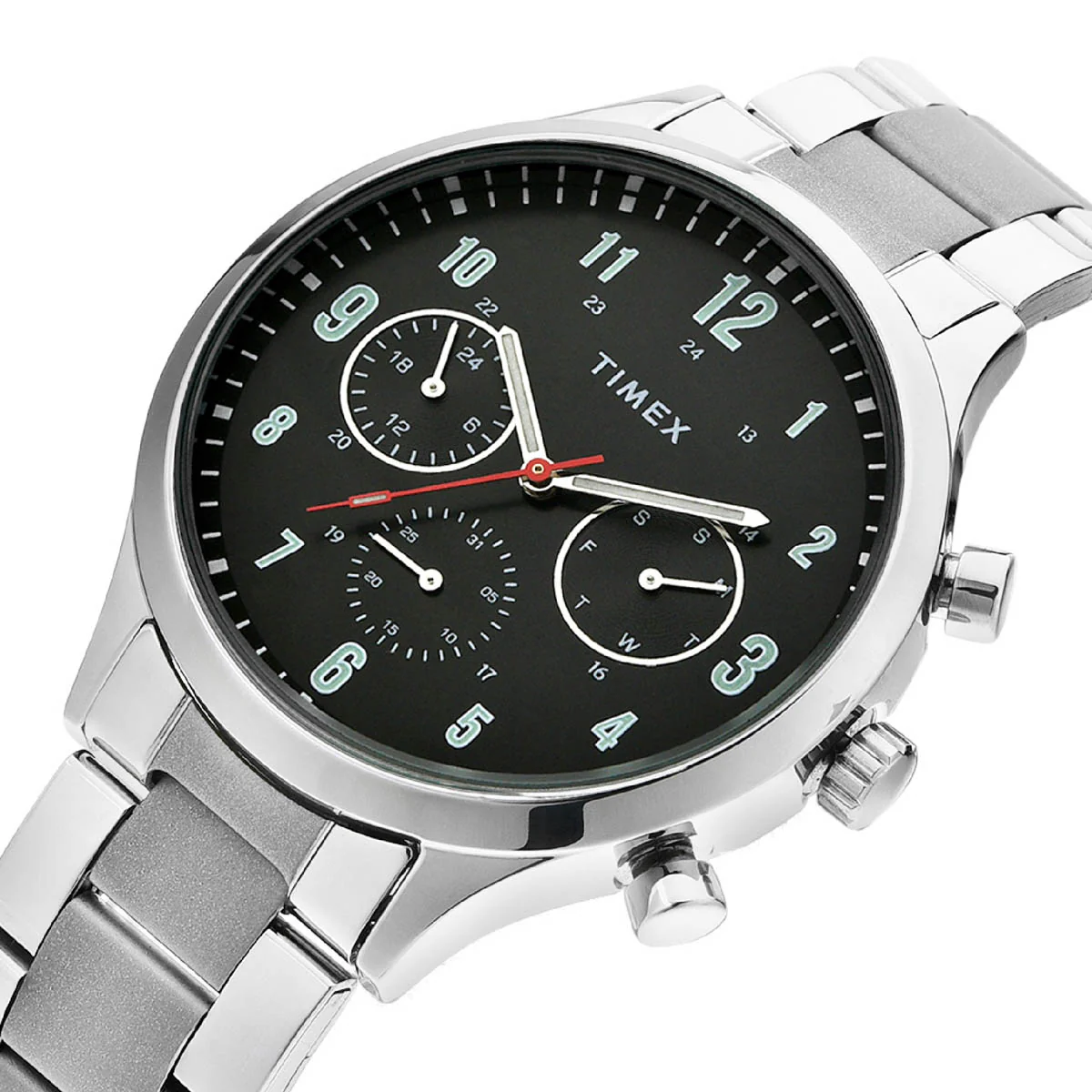 Timex Fashion Men's Black Dial Round Case Multifunction Function Watch -TWHG03SMU04 - Image 2