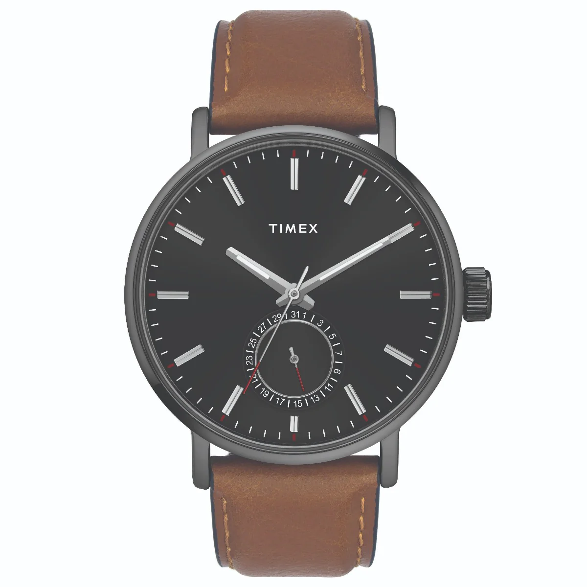 Timex Fashion Men's Black Dial Round Case Date Function Watch -TWEG20004 - Image 6