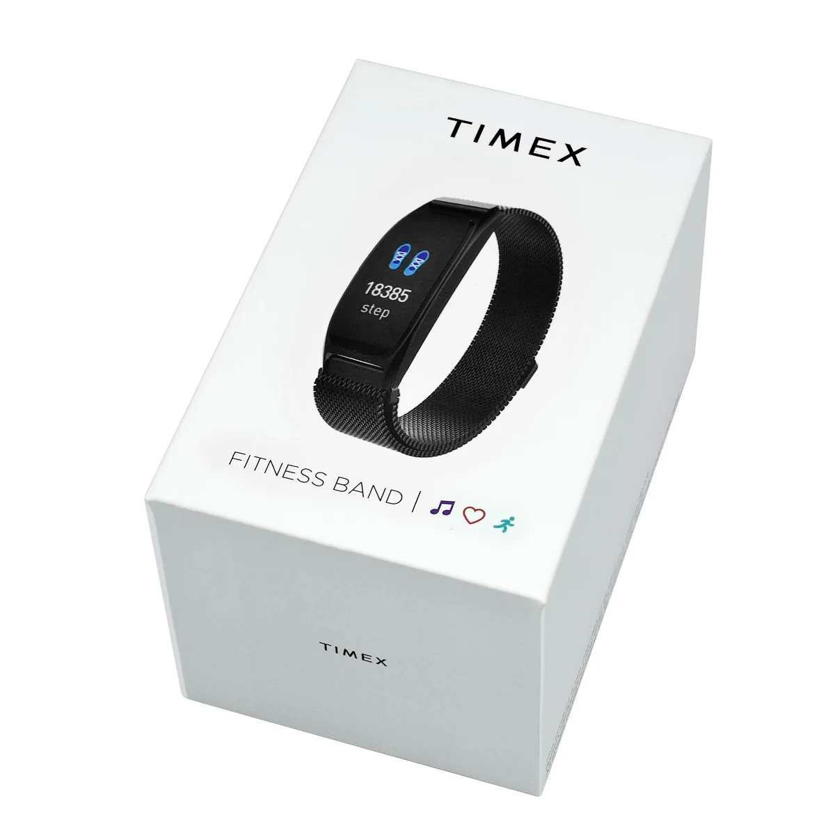 Timex Helix Unisex Tech Digital Dial Rectangle Case Fitness Band Function Watch -TWTXB101T - Image 5
