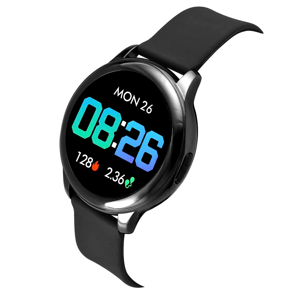 Timex Unisex Smart Fit 2.0 Dial Round Case Bluetooth Calling, Full Touch, Activity Tracking, HRM, SPO2, Blood Pressure, Multiple Watch Faces, 7 Sports Mode Smart Watch -TWTXW200T - Image 2