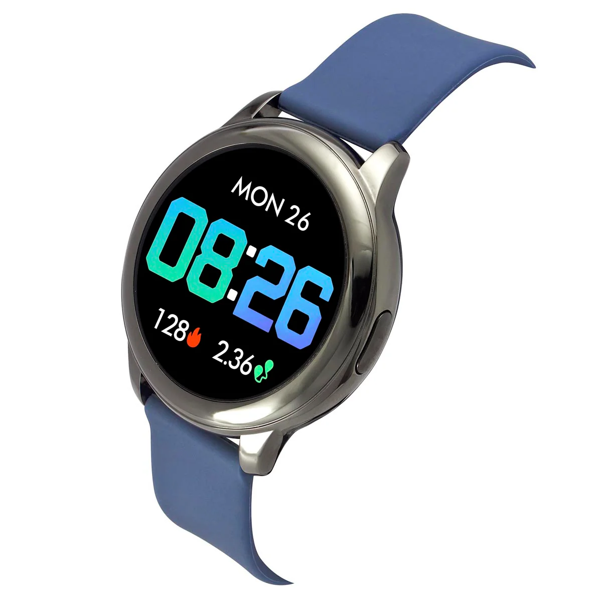 Timex Unisex Smart Fit 2.0 Dial Round Case Bluetooth Calling, Full Touch, Activity Tracking, HRM, SPO2, Blood Pressure, Multiple Watch Faces, 7 Sports Mode Smart Watch -TWTXW201T - Image 2