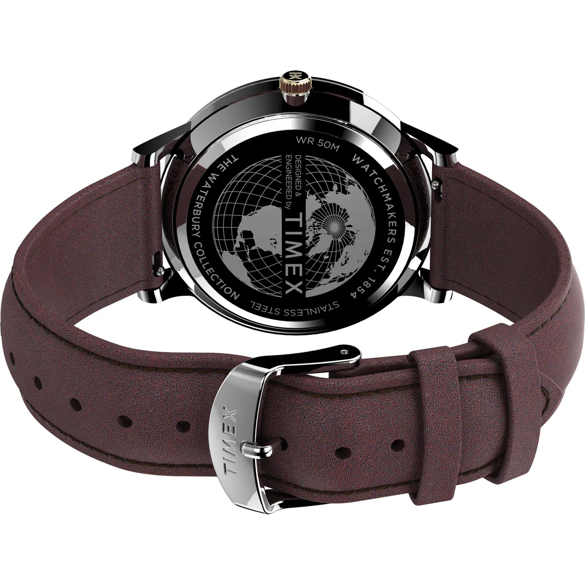 Timex Heritage Collection Men's Quartz Analog Stainless Steel Dial Round Case Stainless-Steel Function  Watch -TW2V28800 - Image 4