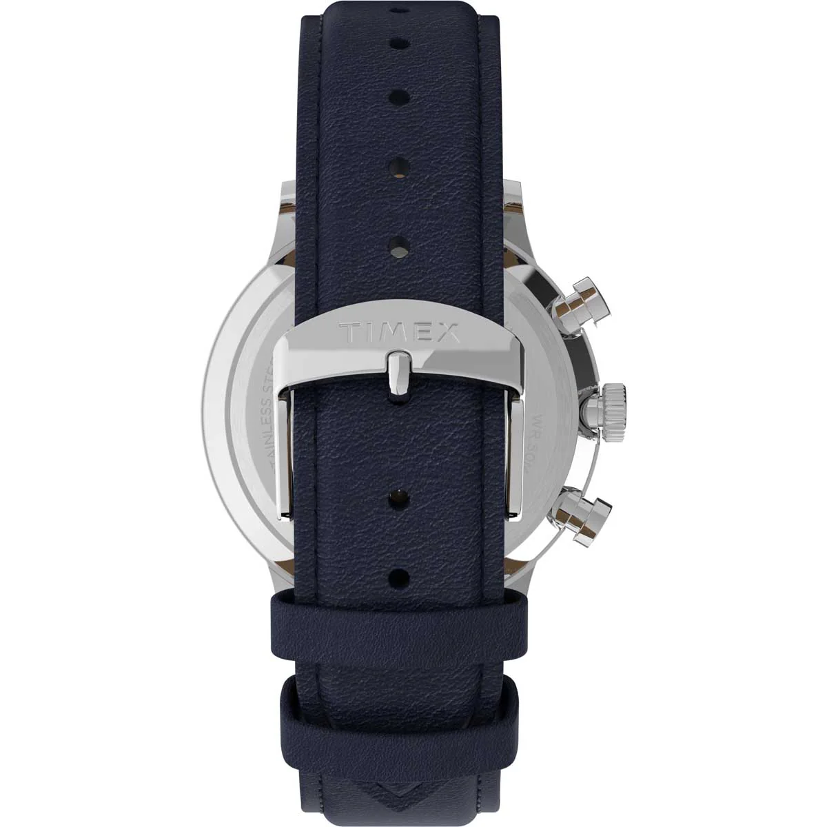 Timex Multifunctonal Men's Analog Blue Dial Coloured Quartz Watch, Round Dial with 40 mm Case width - TW2U04700UJ - Image 2