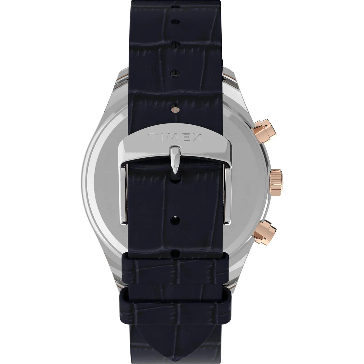 Timex Heritage Collection Men's Quartz Analog Stainless Steel Dial Round Case Chronograph Function  Watch -TW2U04600 - Image 2