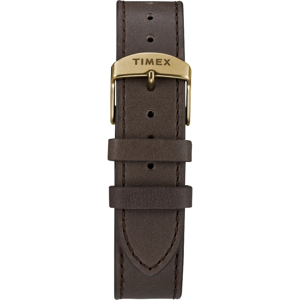 Welton 38mm Leather Strap Watch - Image 3